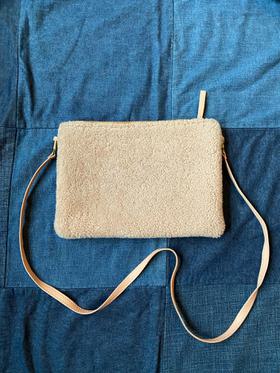 Shearling Pouch Purse