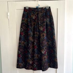 Tapestry Midi Skirt