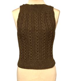 Cable Wool Vest