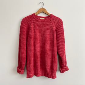Chunky Knit Raglan Sweater