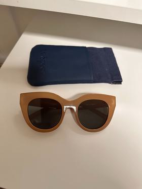 Air Heart Sunglasses in Caramel