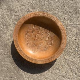 Handcarved Wooden Bowl