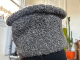 Grey Wool Hat