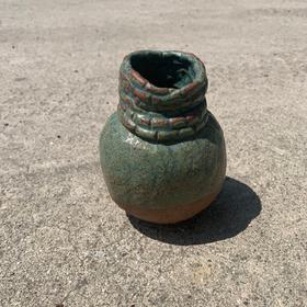 Green Orphan Ceramic Vase