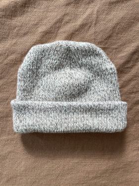 Wool knit beanie