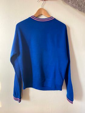 Varsity Blue Sweater