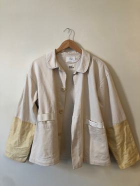 Beeswax sleeve chore coat