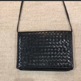 Vintage Black Crossbody Bag
