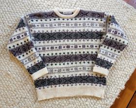 90s Shetland Wool Sweater