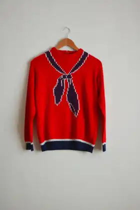 Vintage 70’s red sweater