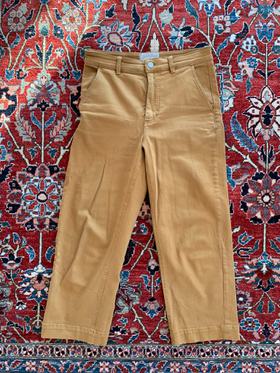 Cropped straight pant (short)