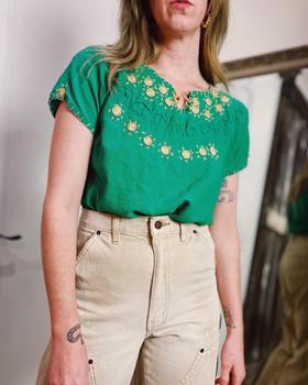 HAND EMBROIDERED BLOUSE