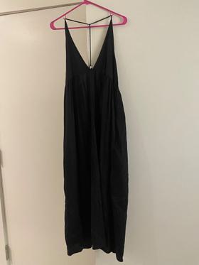 Black Strappy Maxi dress