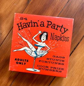 Vintage Party Game “Adults Only”