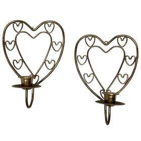 Wall Sconce Candle Holders (2)