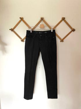 Black Demi Curve Mid-rise Jeans