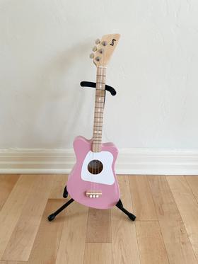 Mini Acoustic Pink Guitar