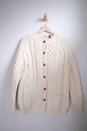 Wool Fisherman Sweater