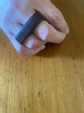 Double wood ring