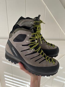 Women's grey hiking boot