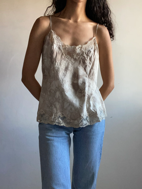 Reworked Vintage | Plant Dyed Silk Top