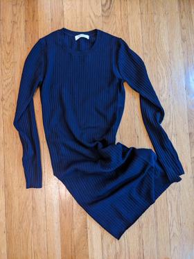 The Luxe Wool Long Sleeve Sweater Dress