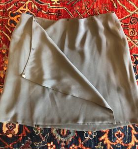Vintage Donna Karan Silk Wrap Skirt