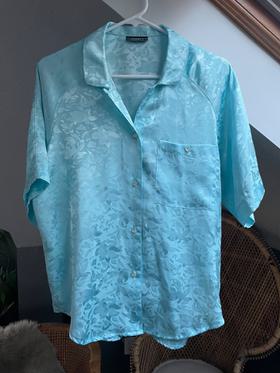 Light blue vintage blouse