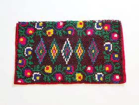 Vintage Berber Floral Wool Pillow Sham