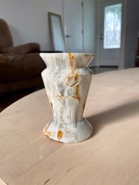 Vintage marble vase