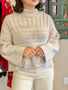 Ida Cable Knit Sweater