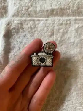 French Handmade Camera Pin