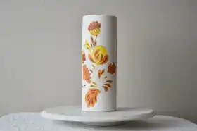 Vintage 1960's floral vase