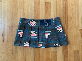 Plaid Micro Skirt