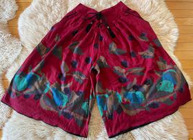 80s funky culottes