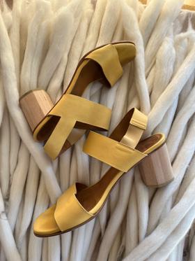 Wood heels