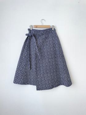 Vintage reversible wrap skirt