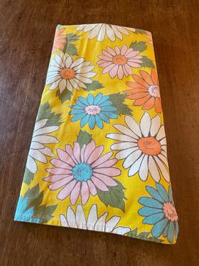 60s Flower Power Tablecloth