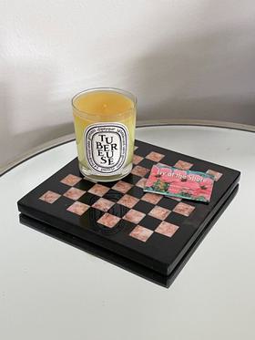 Marble Checkerboard Trivet