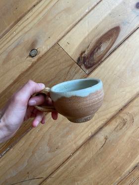 Stoneware cappuccino mug