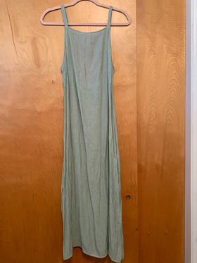 Sage green dress