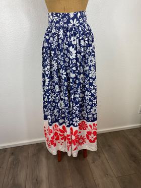 Long Maxi Floral Skirt XS/S
