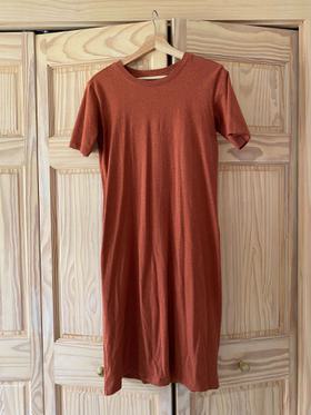 Terracotta T-Shirt Dress