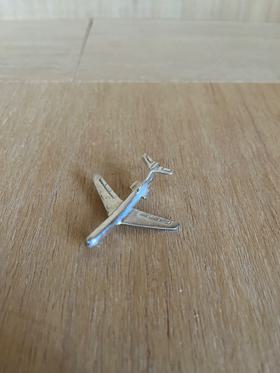 Sterling Silver Airplane Pin