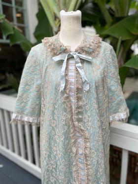 Vintage Lace Robe