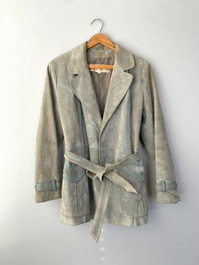 70s Gray Suede Jacket