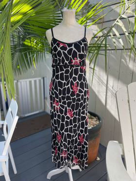 90s Giraffe Print Dress