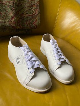 Classic White Bowling Shoes
