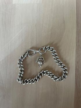 Long Eared Goblin Curb Chain Bracelet