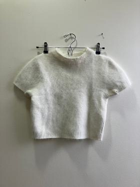 Angora Crop Sweater